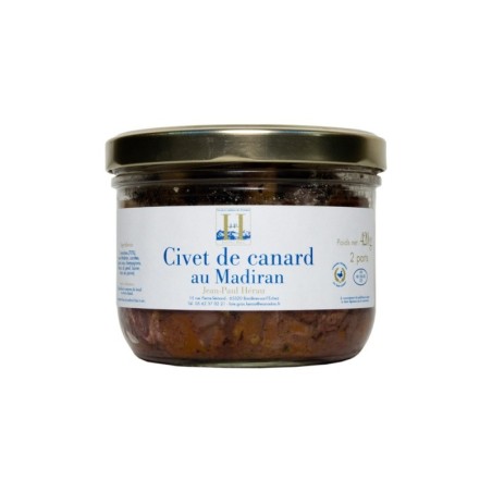 Civet de Canard au Madiran Jean-Paul Hérau