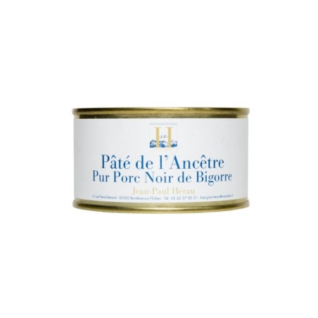 Pâté de l'Ancêtre au Pur Porc Noir de Bigorre Jean-Paul Hérau