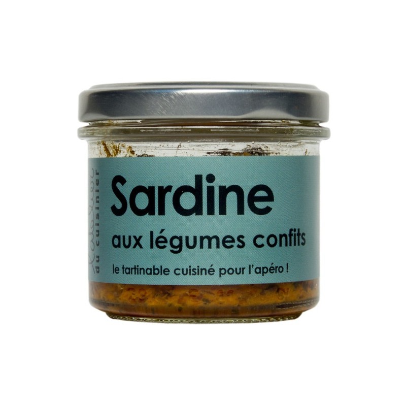 Sardine aux légumes confits L'Atelier du Cuisinier