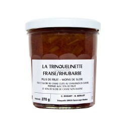 Confiture La Trinquelinette Fraise-Rhubarbe