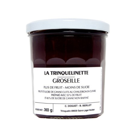 Confiture La Trinquelinette Groseille