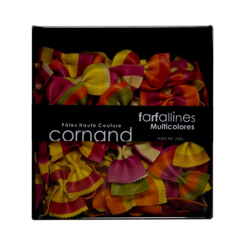 Farfalines Multicolores Pâtes Cornand