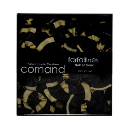 Farfalines Noir et Blanc Pâtes Cornand