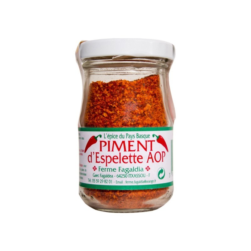 Piment d'Espelette Aop Ferme Fagaldia