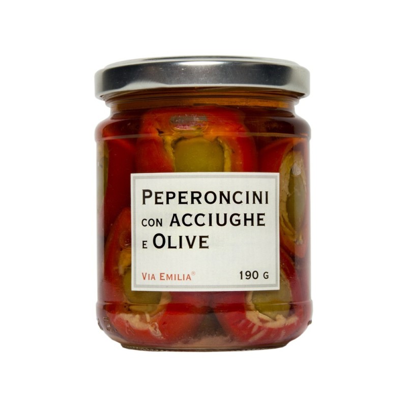 Poivrons aux Anchois et Olives Cascina San Giovanni