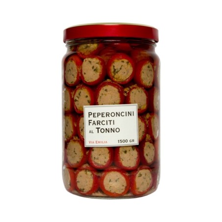 Poivrons Farcis au Thon Grand Format Cascina San Giovanni (1,5Kg)