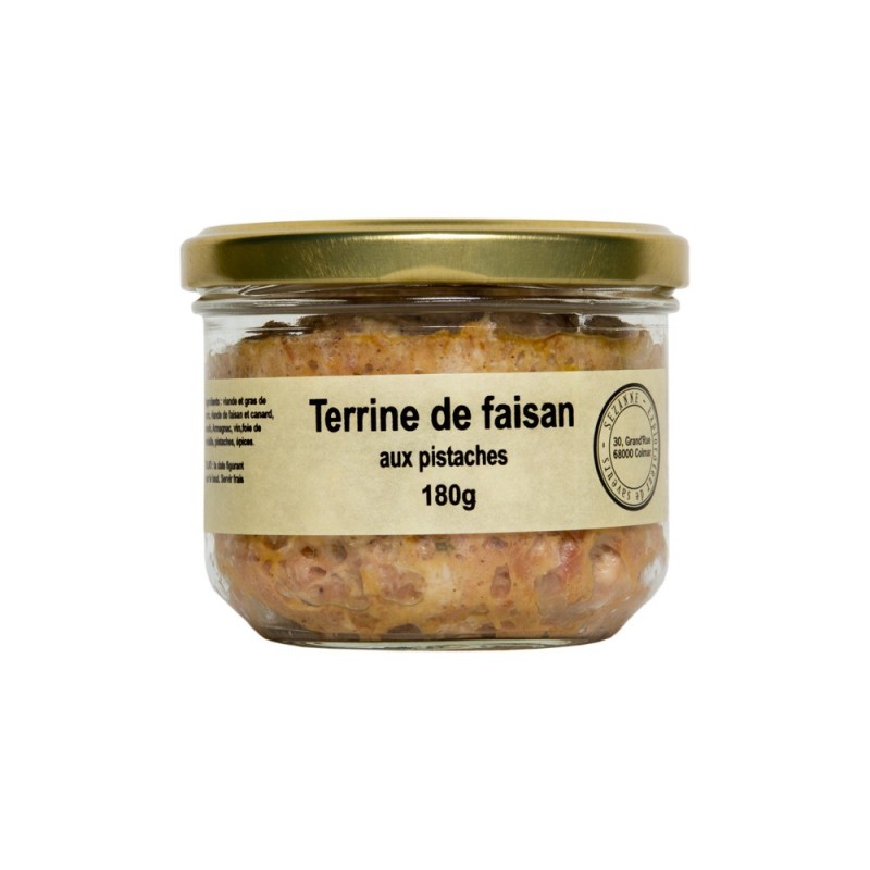 Terrine de Faisan aux Pistaches (180g)