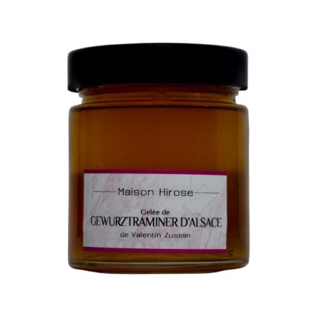 Gelée de Gewurztraminer d'Alsace Maison Hirose