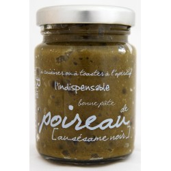 Poireau au Sésame noir