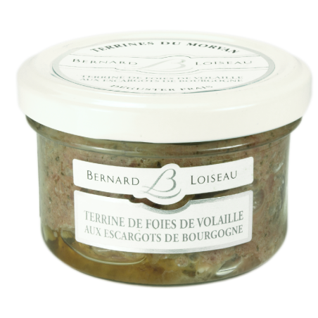 Terrine de Foies de Volaille aux Escargots de Bourgogne