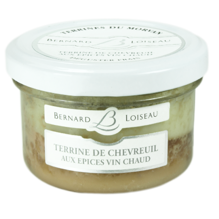 Terrine de Chevreuil aux Epices Vin Chaud