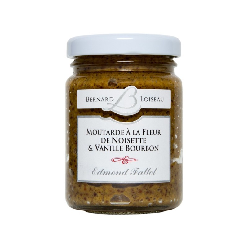 Moutarde à la Fleur de Noisette et Vanille Bourbon Edmond Fallot