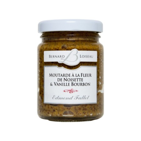 Moutarde à la Fleur de Noisette et Vanille Bourbon Edmond Fallot